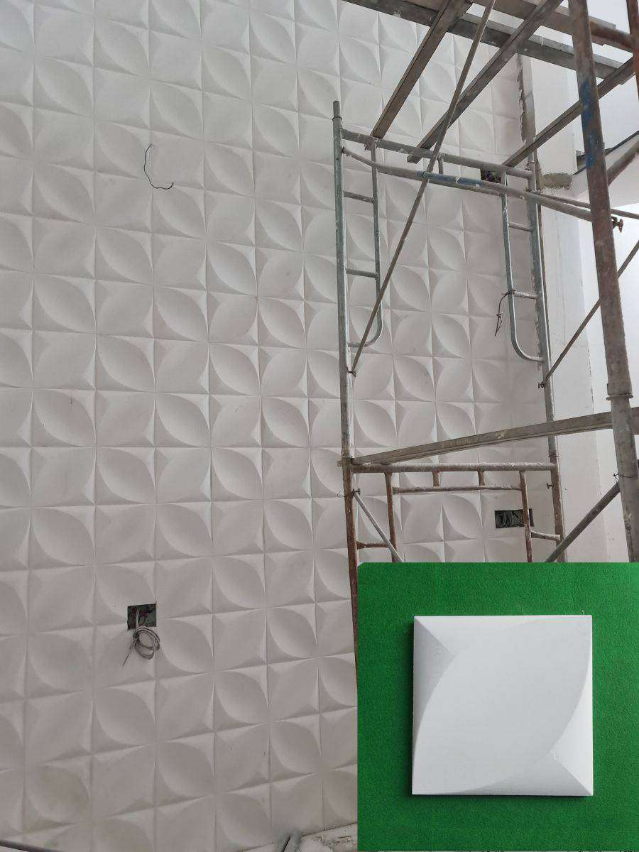 Công trình thực tế sử dụng Gạch Ốp Tường 3D VINA-3D7T.