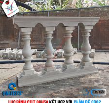 Bộ lục bình CTLT 08H50 và chân đế CD02