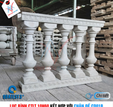 Bộ lục bình CTLT 10H60 và chân đế CD01B