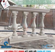 Bộ lục bình CTLT 08H60 và chân đế CD05