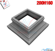 Đầu trụ vuông 200H160