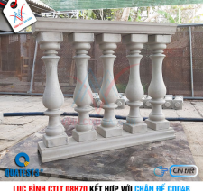 Bộ lục bình CTLT 08H70 và chân đế CD04B