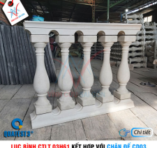 Bộ lục bình CTLT 03H61 và chân đế CD03