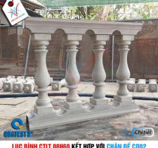 Bộ lục bình CTLT 08H60 và chân đế CD02