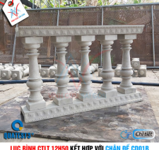 Bộ lục bình CTLT 12H50 và chân đế CD01B