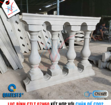 Bộ lục bình CTLT 07H60 và chân đế CD02