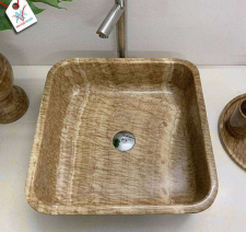 Lavabo đá tự nhiên BST58