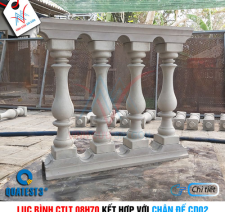 Bộ lục bình CTLT 08H70 và chân đế CD02