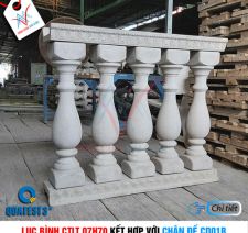 Bộ lục bình CTLT 07H70 và chân đế CD01B