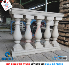 Bộ lục bình CTLT 07H58 và chân đế CD04B
