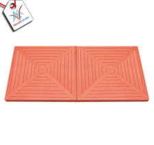 Gạch tàu lá dừa chữ thập Đồng Nai 30x30