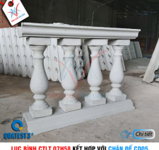 Bộ lục bình CTLT 07H58 và chân đế CD05