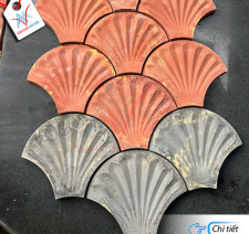 Gạch 3D vỏ sò