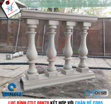 Bộ lục bình CTLT 08H70 và chân đế CD05