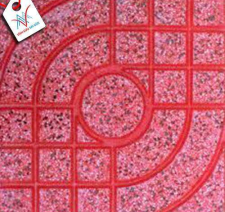 Gạch lát vỉa hè SV01 đỏ
