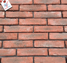 Gạch cổ trắng đỏ đen B02