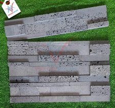 Đá ghép tổ ong xám 10x50cm
