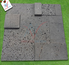 Đá tổ ong xám 4 size