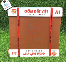 Gạch tàu Đất Việt - màu đỏ đậm