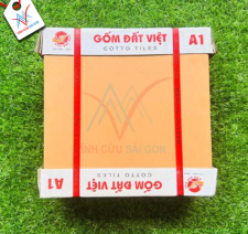 Gạch tàu Đất Việt - màu kem vàng