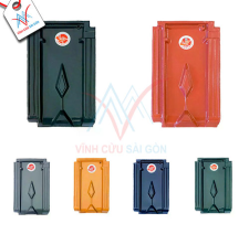 Ngói 16 tráng men màu Đất Việt