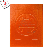 Ngói màn chữ Thọ tráng men đỏ Hạ Long