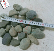 Sỏi tự nhiên màu xám size 3cm - 8cm