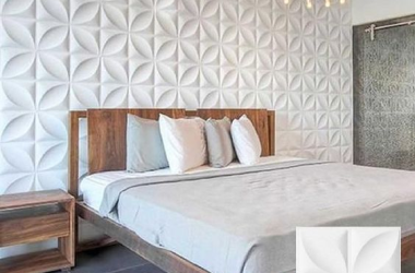 Gạch 3d ốp tường tô điểm cho không gian