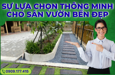 Khám phá bê tông giả gỗ, Vật liệu trang trí ngoại thất cao cấp