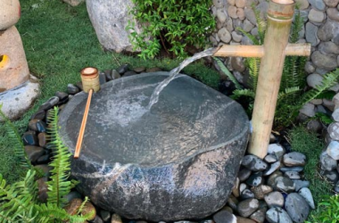Lavabo đá tự nhiên độc đáo, gần gũi với thiên nhiên