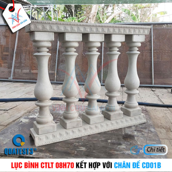 Bộ lục bình CTLT 08H70 và chân đế CD01B