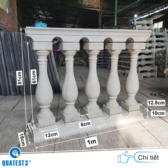 Bộ lục bình CTLT 03H61 và chân đế CD03