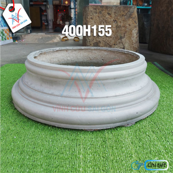 Đầu trụ tròn 400H155