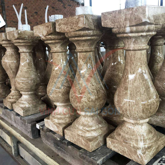 Lục bình bê tông sơn giả đá