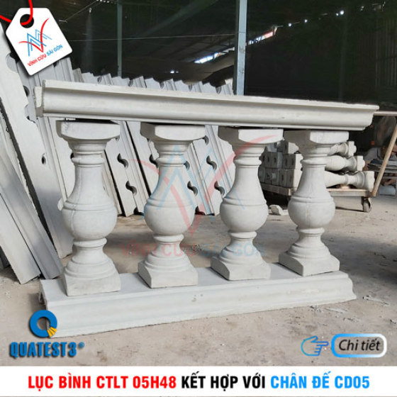 Bộ lục bình CTLT 05H48 và chân đế CD05