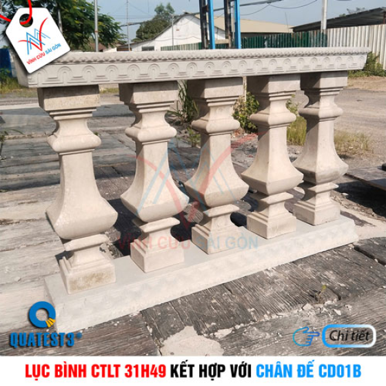 Bộ lục bình CTLT 31H49 và chân đế CD01B