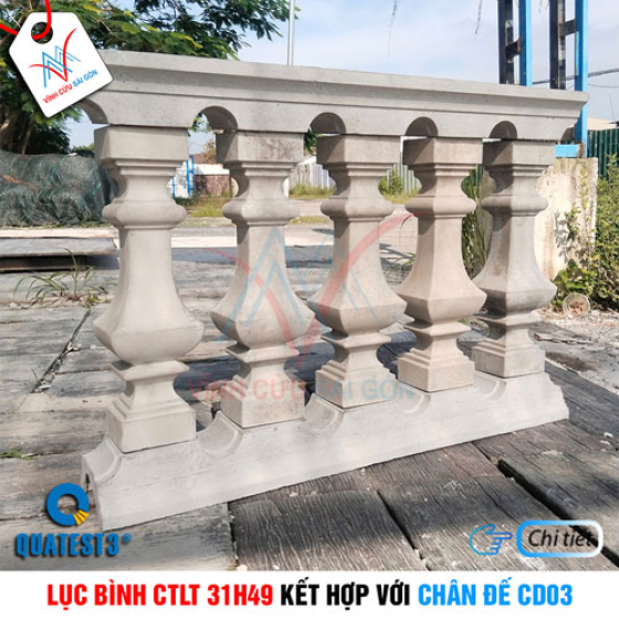 Bộ lục bình CTLT 31H49 và chân đế CD03