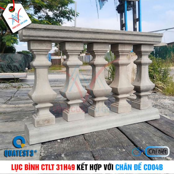 Bộ lục bình CTLT 31H49 và chân đế CD04B