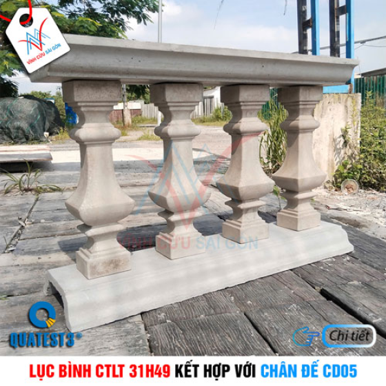 Bộ lục bình CTLT 31H49 và chân đế CD05