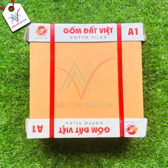 Gạch tàu Đất Việt - màu kem vàng