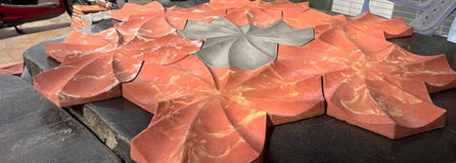 Gạch 3D ốp tường
