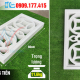 Gạch bông gió đồng tiền 30x60cm