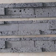 Đá ghép tổ ong xám 10x50cm