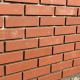 Gạch thẻ Hạ Long 24x6 - màu đỏ đậm