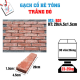 Gạch cổ trắng đỏ B01