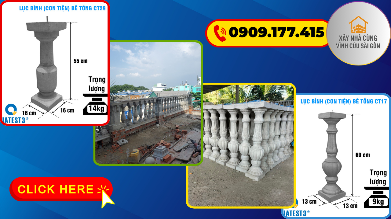 lục bình bê tông