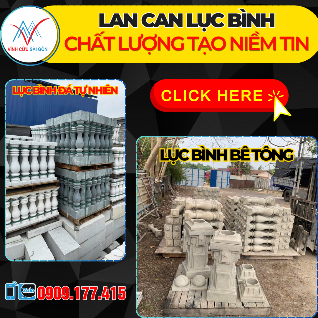 lục bình bê tông 
