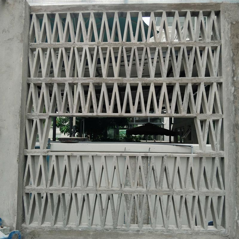 Công trình thực tế sử dụng bông gió W