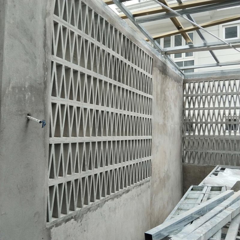 Công trình thực tế sử dụng bông gió W