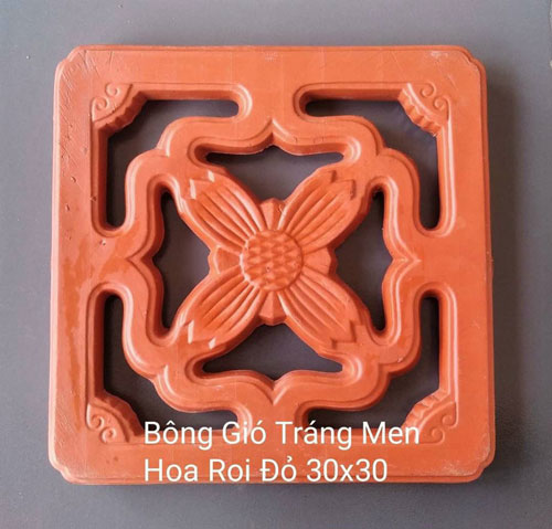 Gạch bông gió tráng men